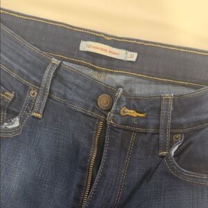 Levi's Women's Skinny Jeans - Dark Blue